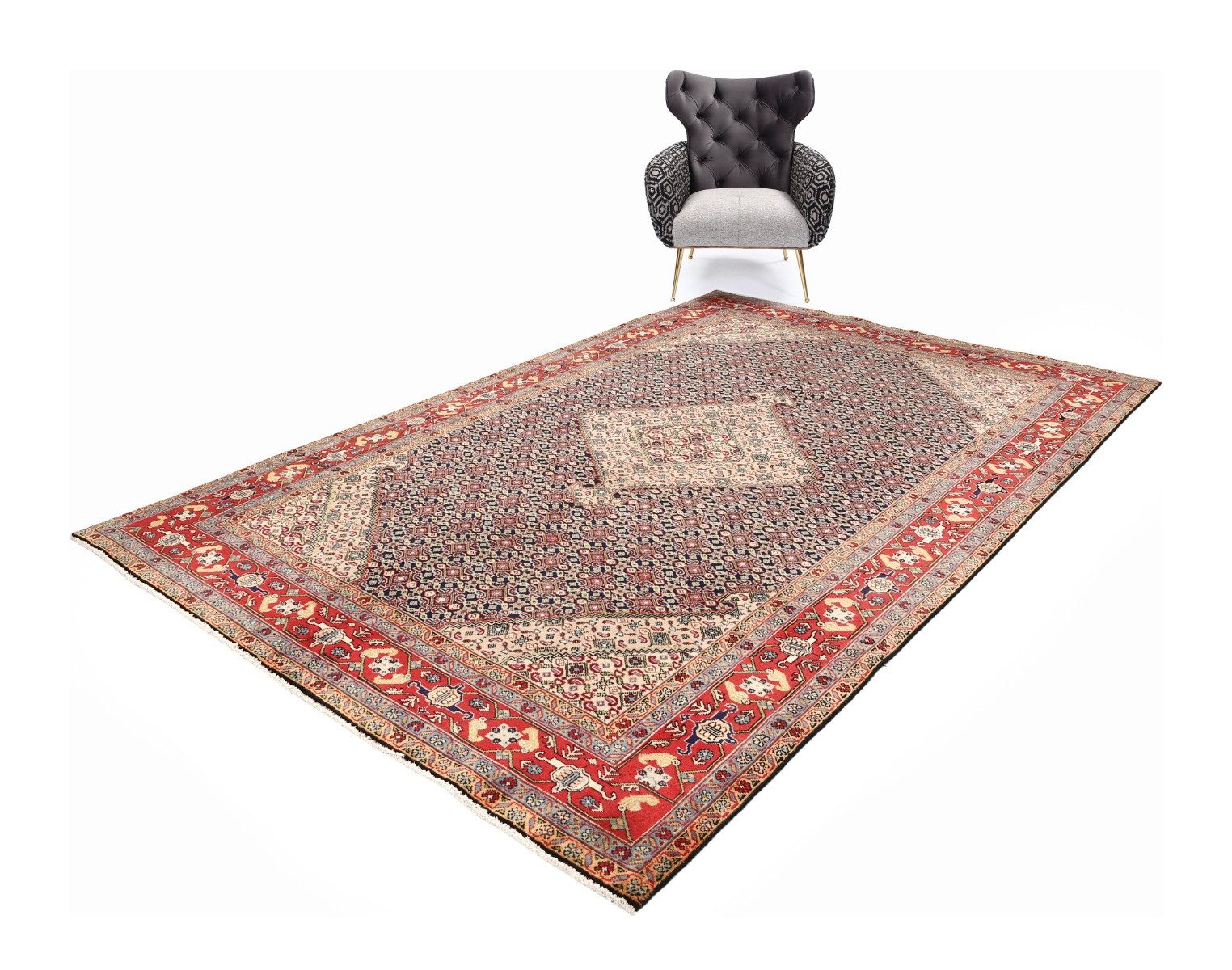 Carpet Avenue Teppich Ardebil 300x201, Rechteck, Höhe: 9 mm