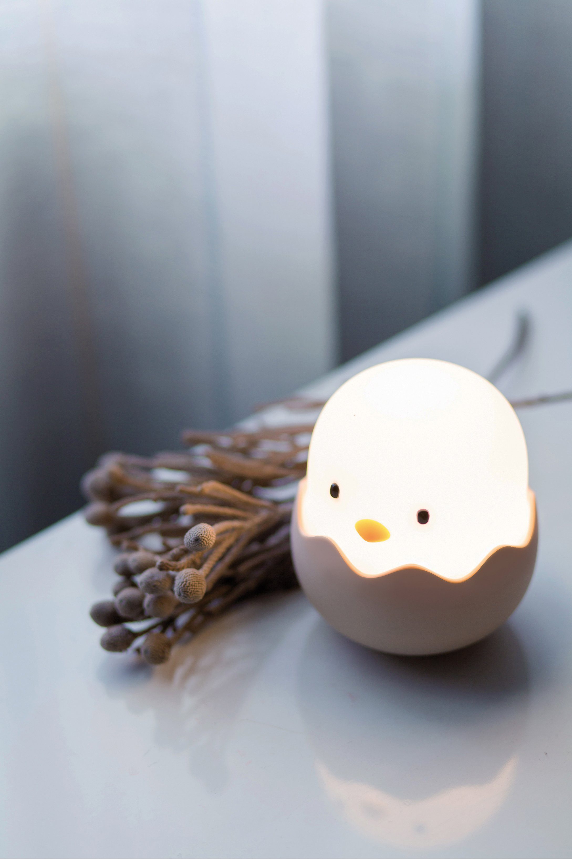 Egg Nachtlicht Eggy Nachtlicht niermann Eggy LED fest Egg, integriert, LED