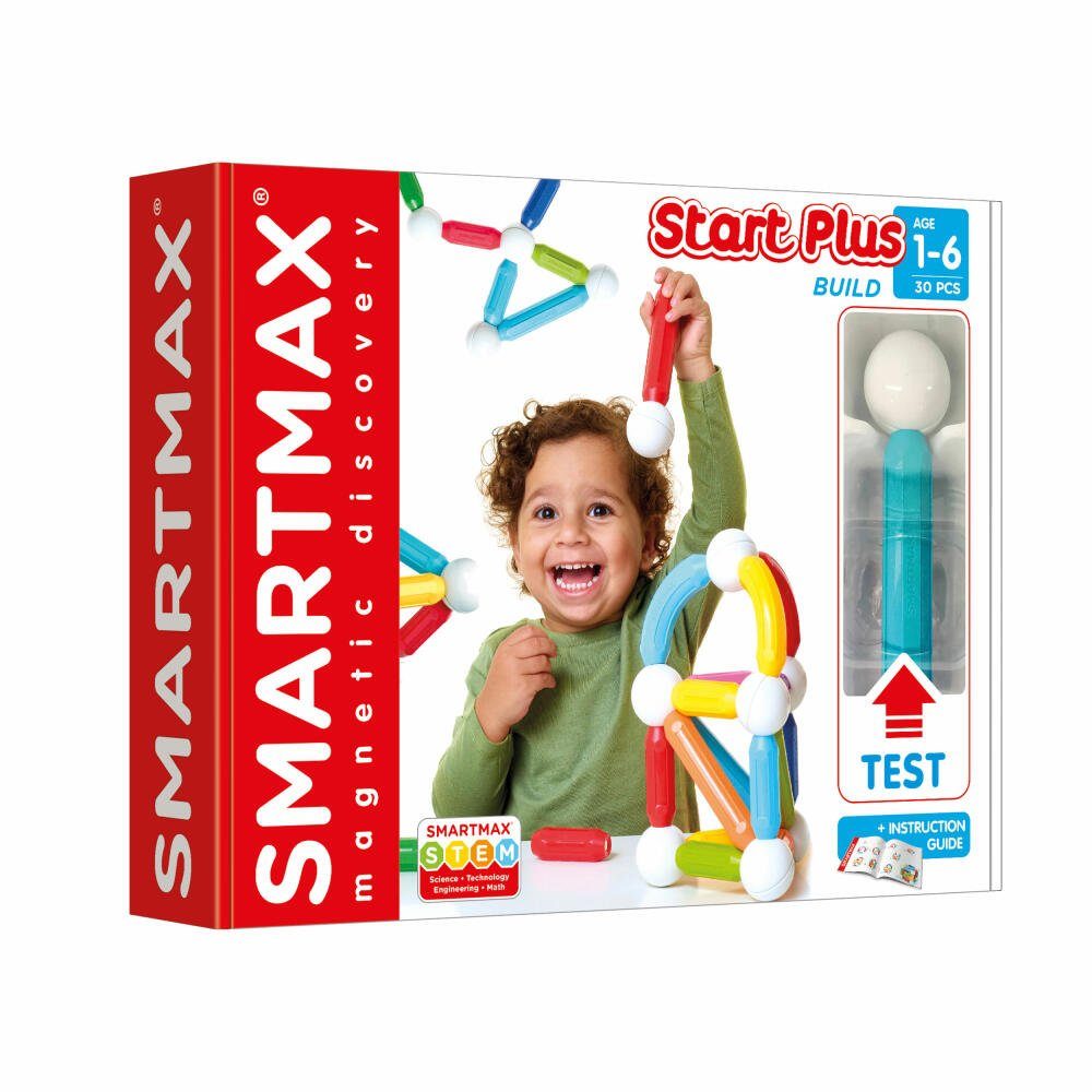 Smart Games SmartMax Start Plus Magnetspielbausteine, (30 St)