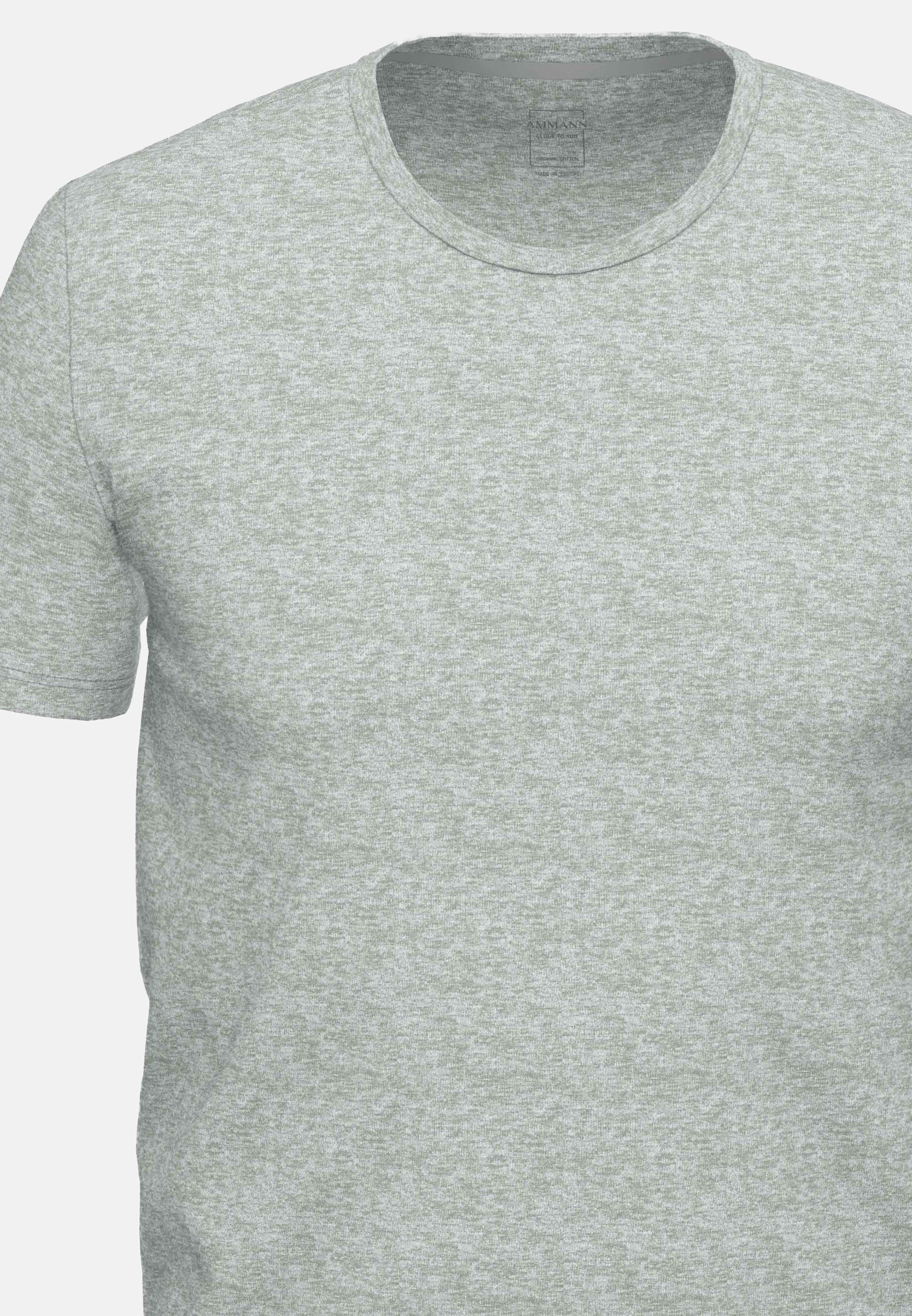 Ammann Unterhemd Close to you (1-St) Unterhemd / Shirt Kurzarm - Baumwolle - Atmungsaktiv
