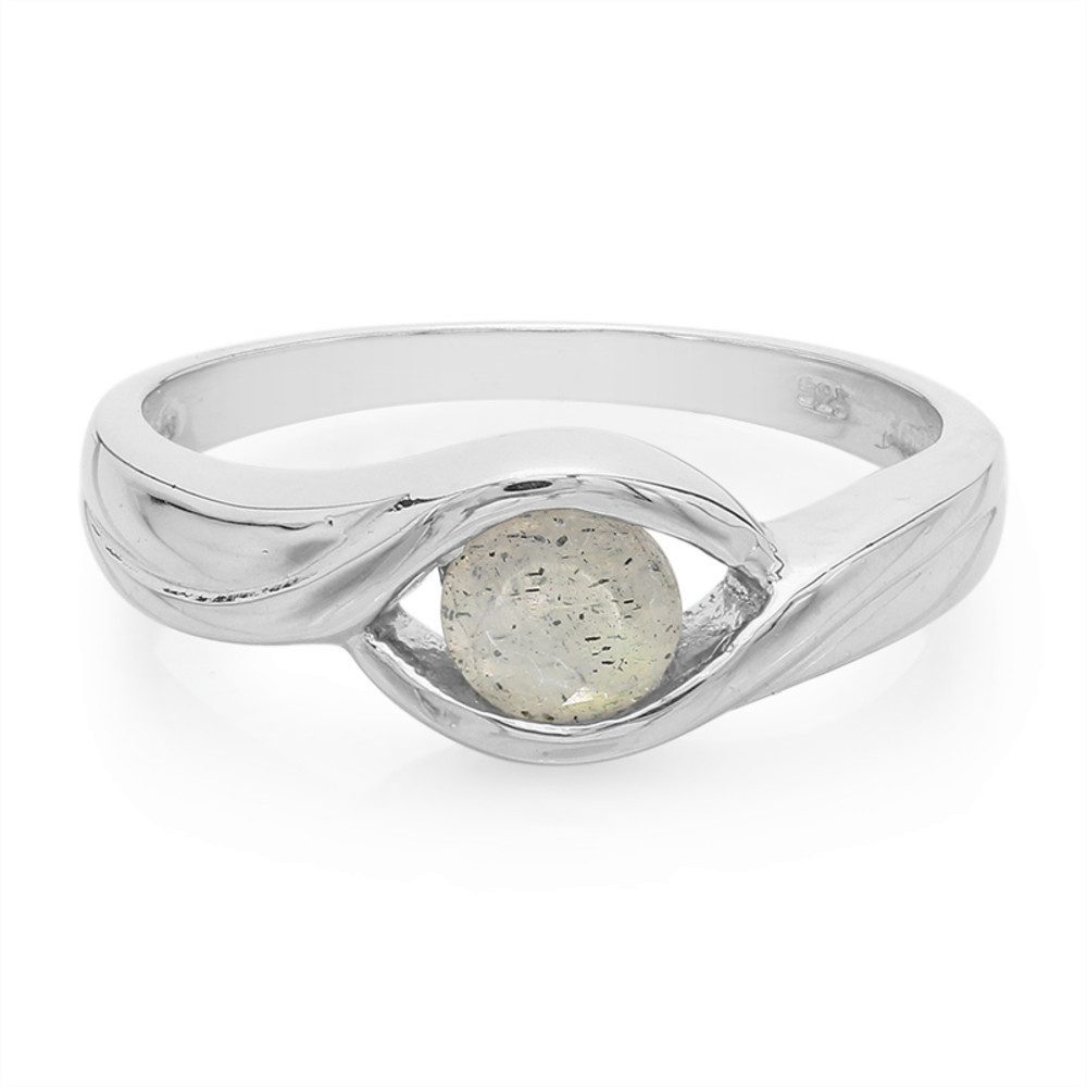 Cavill Solitärring Spektrolith Sterling Silber Ring, Rumänien 0,39ct (1-tlg)