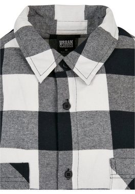 URBAN CLASSICS Langarmhemd Urban Classics Herren Long Oversized Checked Shirt (1-tlg)