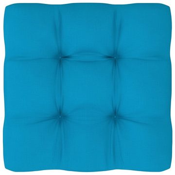 vidaXL Polsterauflage Palettensofa-Kissen Blau 58x58x10 cm