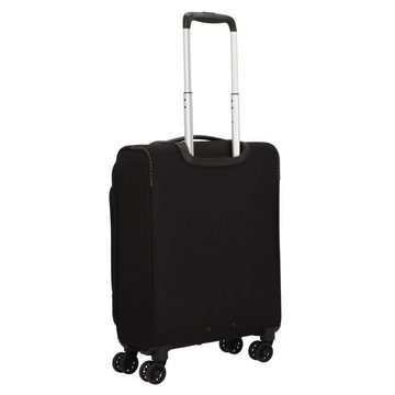 LOVE MOSCHINO Handgepäck-Trolley, 4 Rollen, Polyester