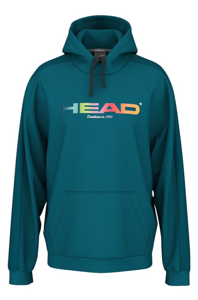Head Kapuzenpullover Rally Hoodie (Mischgewebe) tealblau Herren