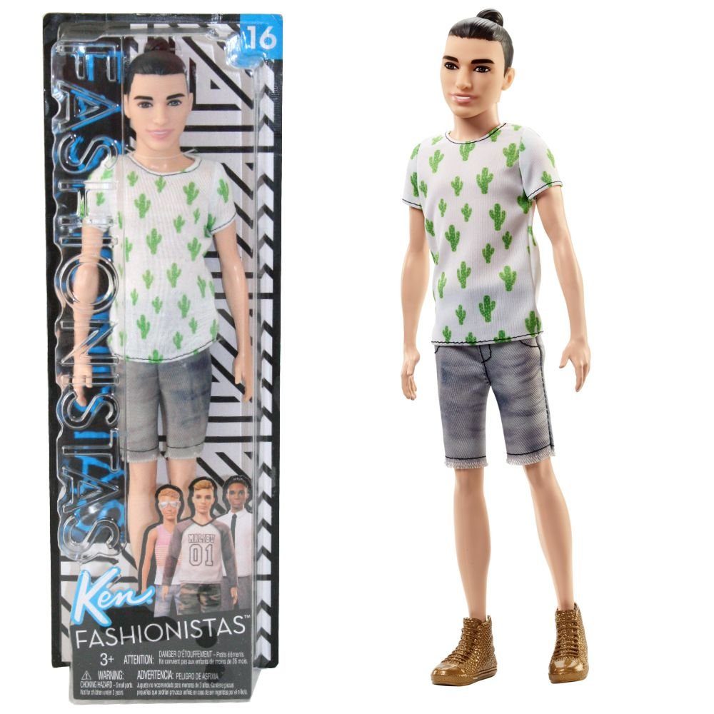 Mattel® Anziehpuppe Ken Puppe im Freizeit Style Barbie Mattel Fashionistas 16