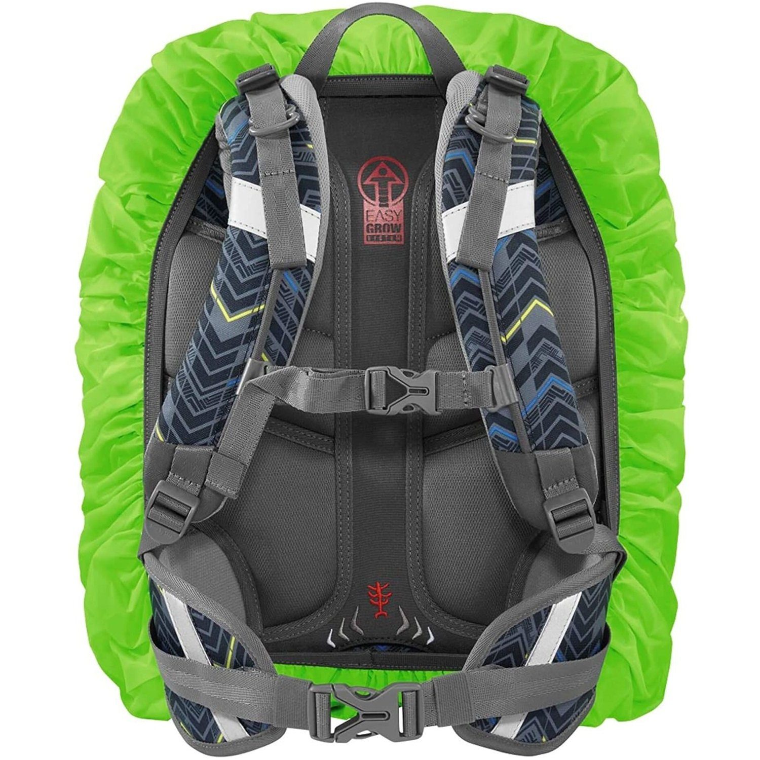 Step by Step Rucksack-Regenschutz Regen-Hülle Medium Schul-Ranzen Ruchsack-Hülle (1-St), Regenhülle, Sicherheit