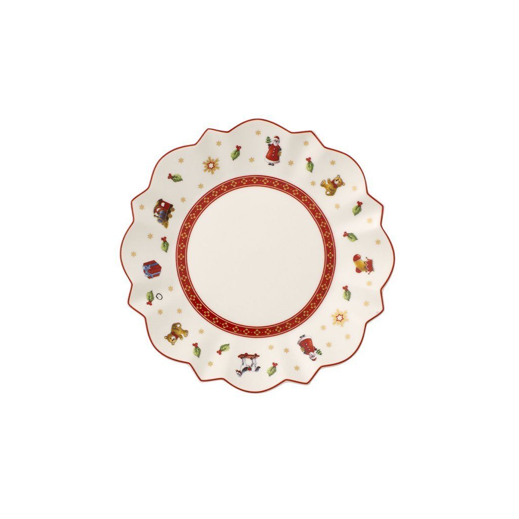 Villeroy & Boch Brotteller Toy's Delight Brotteller, (1 St), Premium Porcelain, 1 Stck, Handw., mikrow.sicher