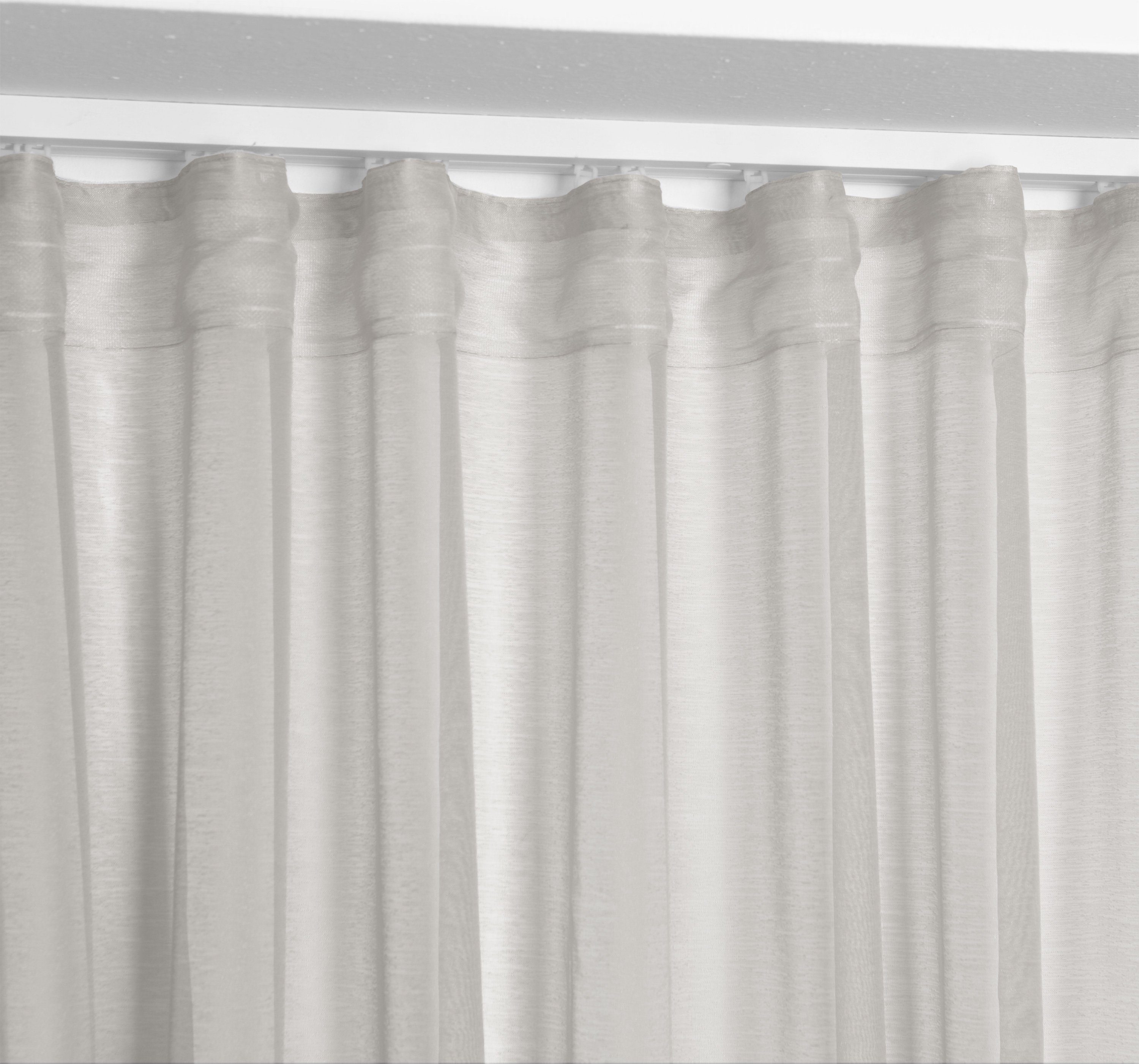 Beautex Gardine Transparente Gardine Dolly, wählbar mit Kräusel- und Ösen- günstig online kaufen