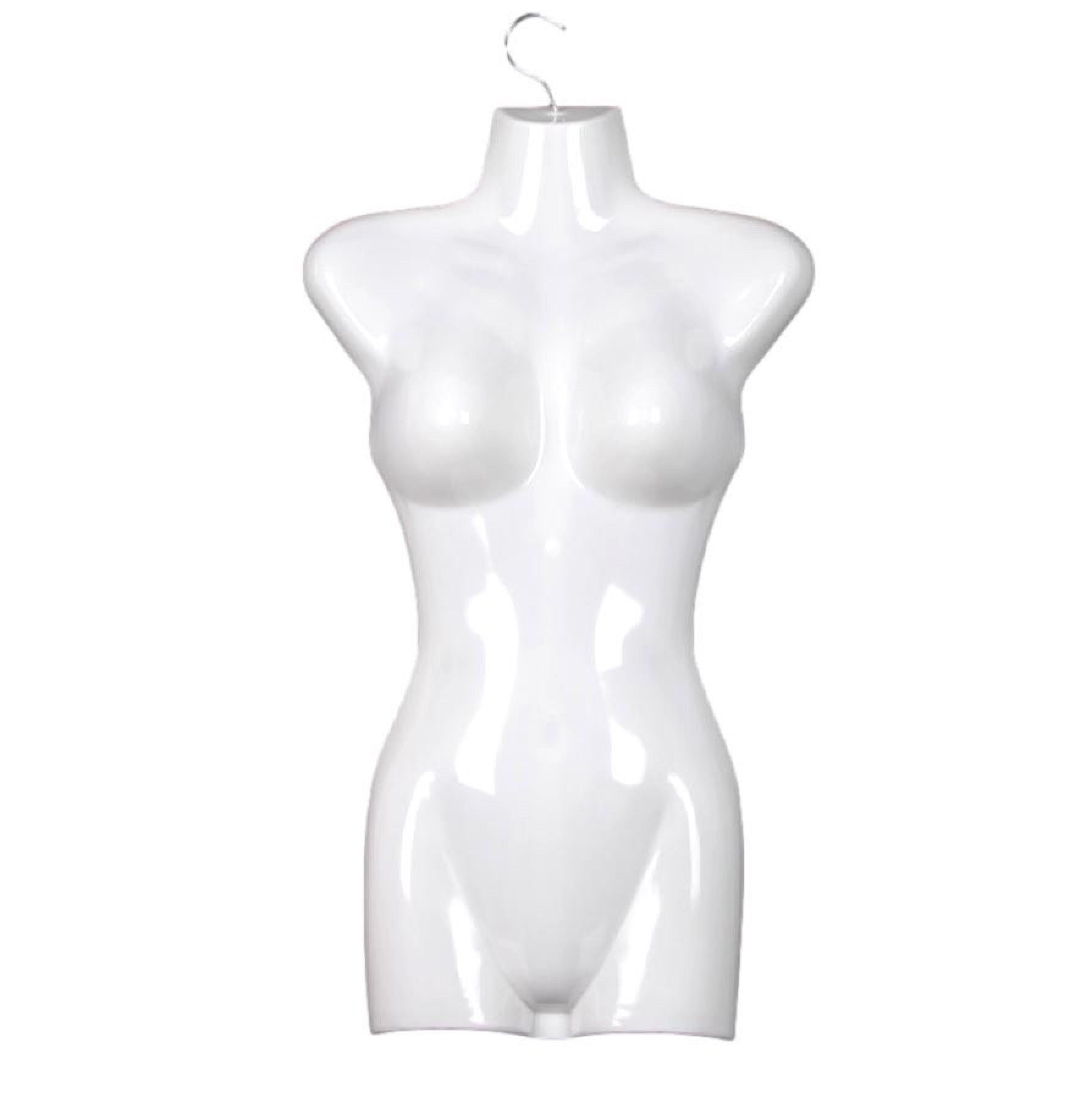 cm - - Schneiderbüste Kunststoff Torso 4er Damentorso 66 BAYLI Oberkörper Set aus Weiblich