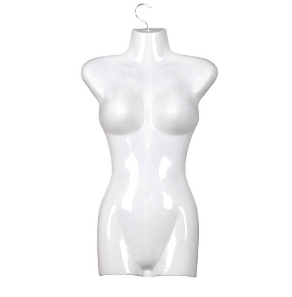 BAYLI Schneiderbüste 1 x Torso Weiblich - 66 cm Damentorso aus Kunststoff - Oberkörper