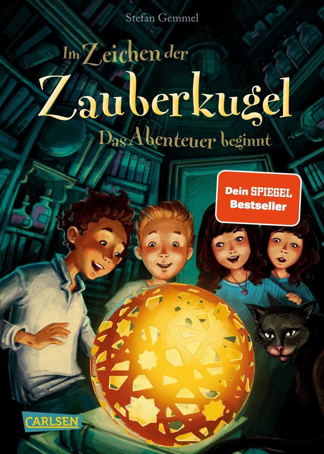 Das Abenteuer beginnt / Im Zeichen der Zauberkugel Bd. 1 / Stefan Gemmel, Fantasy-Abenteuer ab 8 Jahren über einen Jungen, der auf dem Dachboden uralte Magie aufspürt