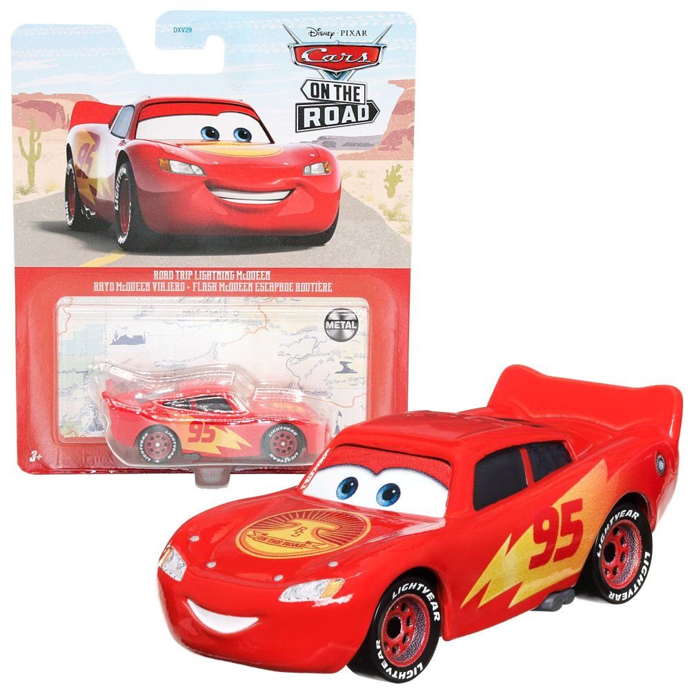 Disney Die Road Style Disney Auto Cars Trip Lightning Fahrzeuge Spielzeug-Rennwagen 1:55 Mattel Cars Racing Cast