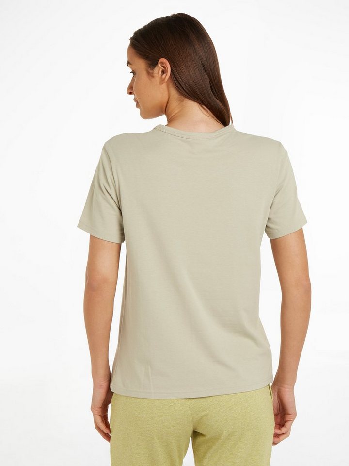 S/S Kurzarm) T-Shirt & Calvin Underwear CREW (Mit mit Klein Rundhalsausschnitt Rundhals NECK