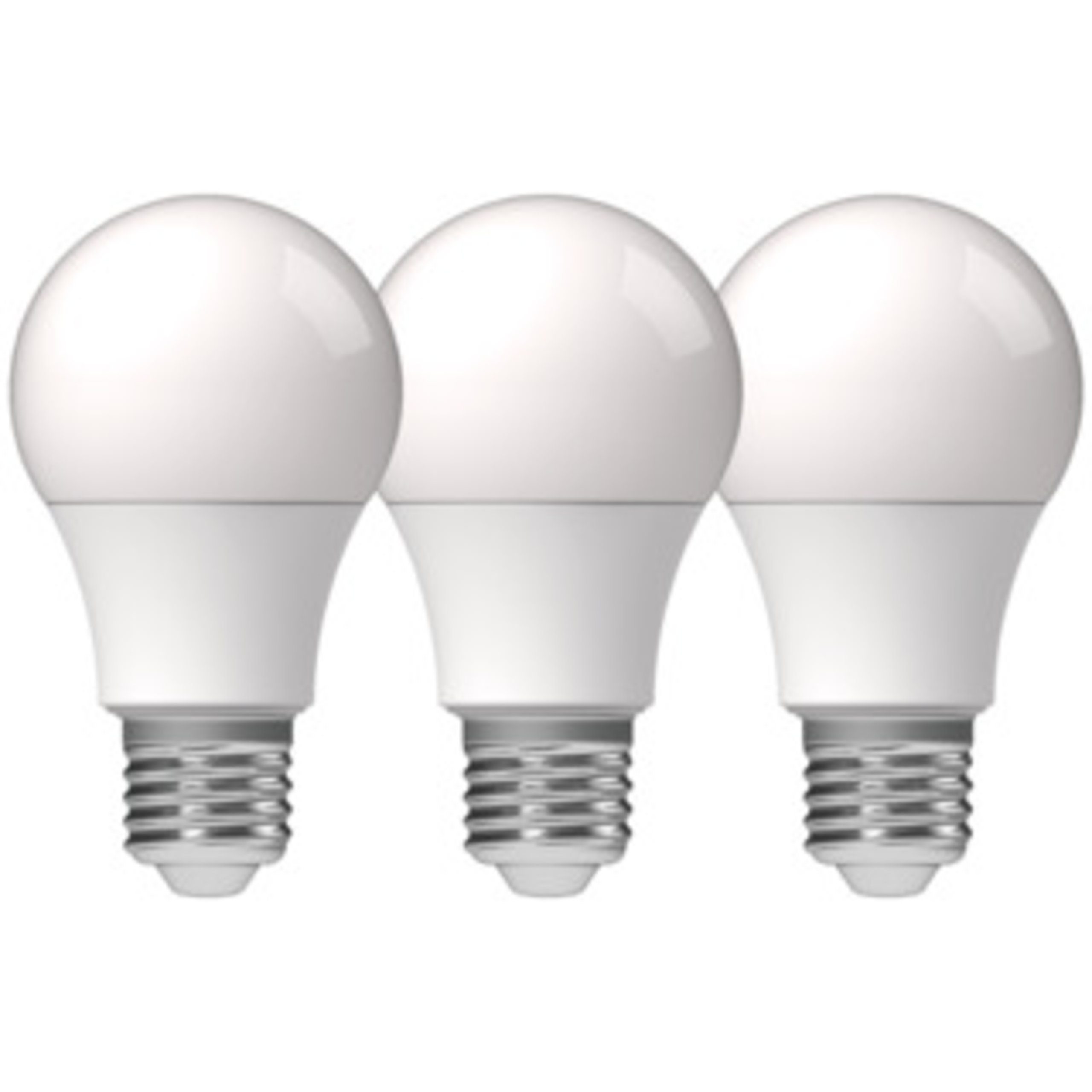 3-Pack Glühbirne, E27 E27, 0620170 LED A60 warmweiß Opal LED-Leuchtmittel light LED's 8W