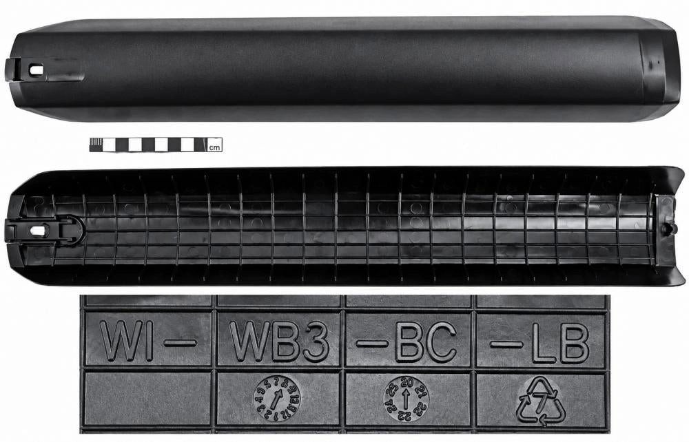 BOSCH E-Bike Winora Battery Cover schwarz für Sinus He/Da - Bosch i625Wh