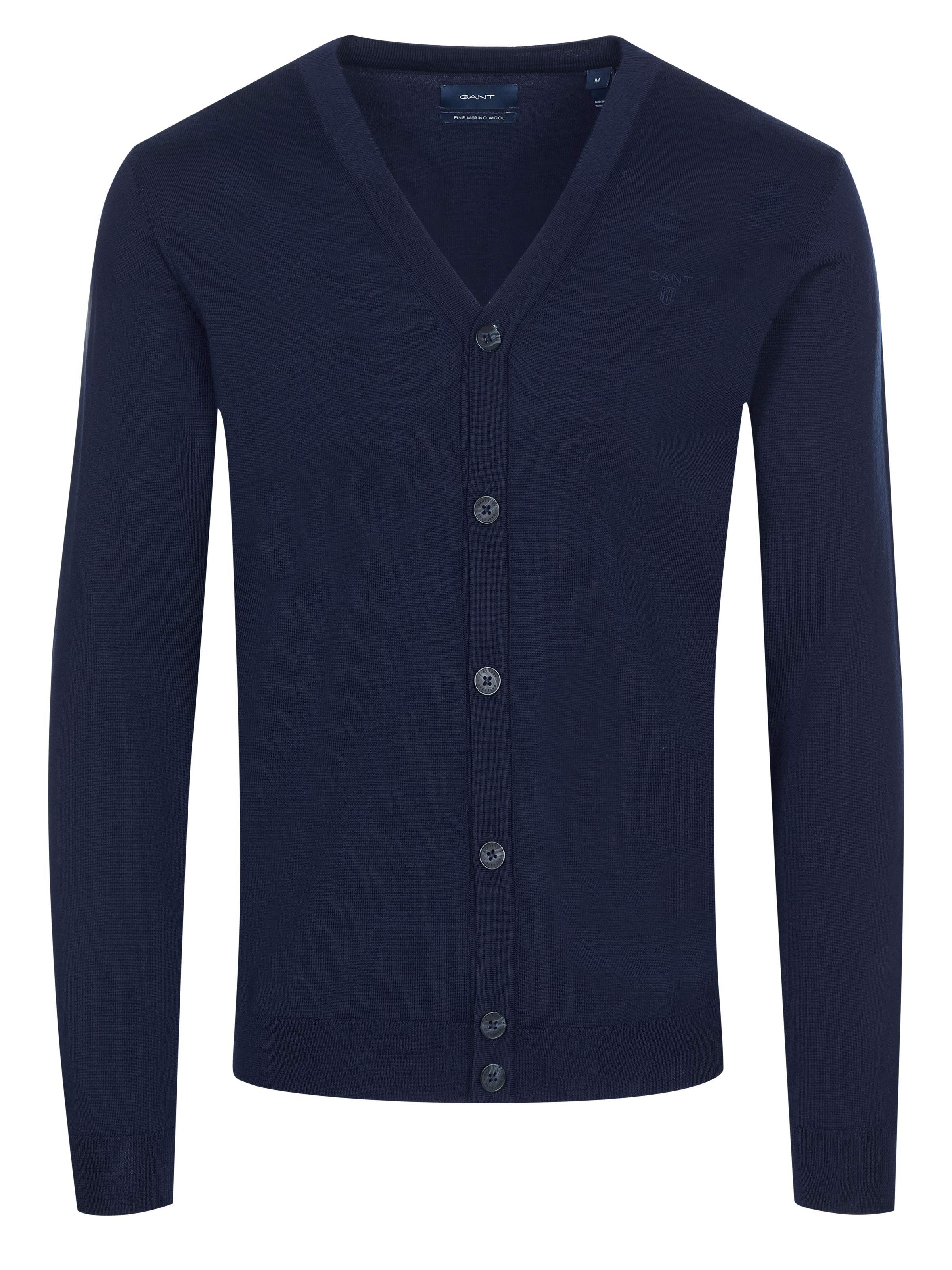 Gant Kurzjacke Gant Cardigan dunkelblau