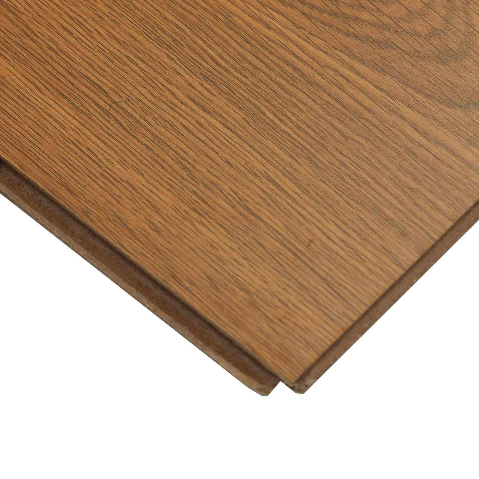 vidaXL Vinyllaminat 101 x 20 x 0,8 cm Laminatboden 15er Set Goldgelb 101x20x0,8 cm Holzwer