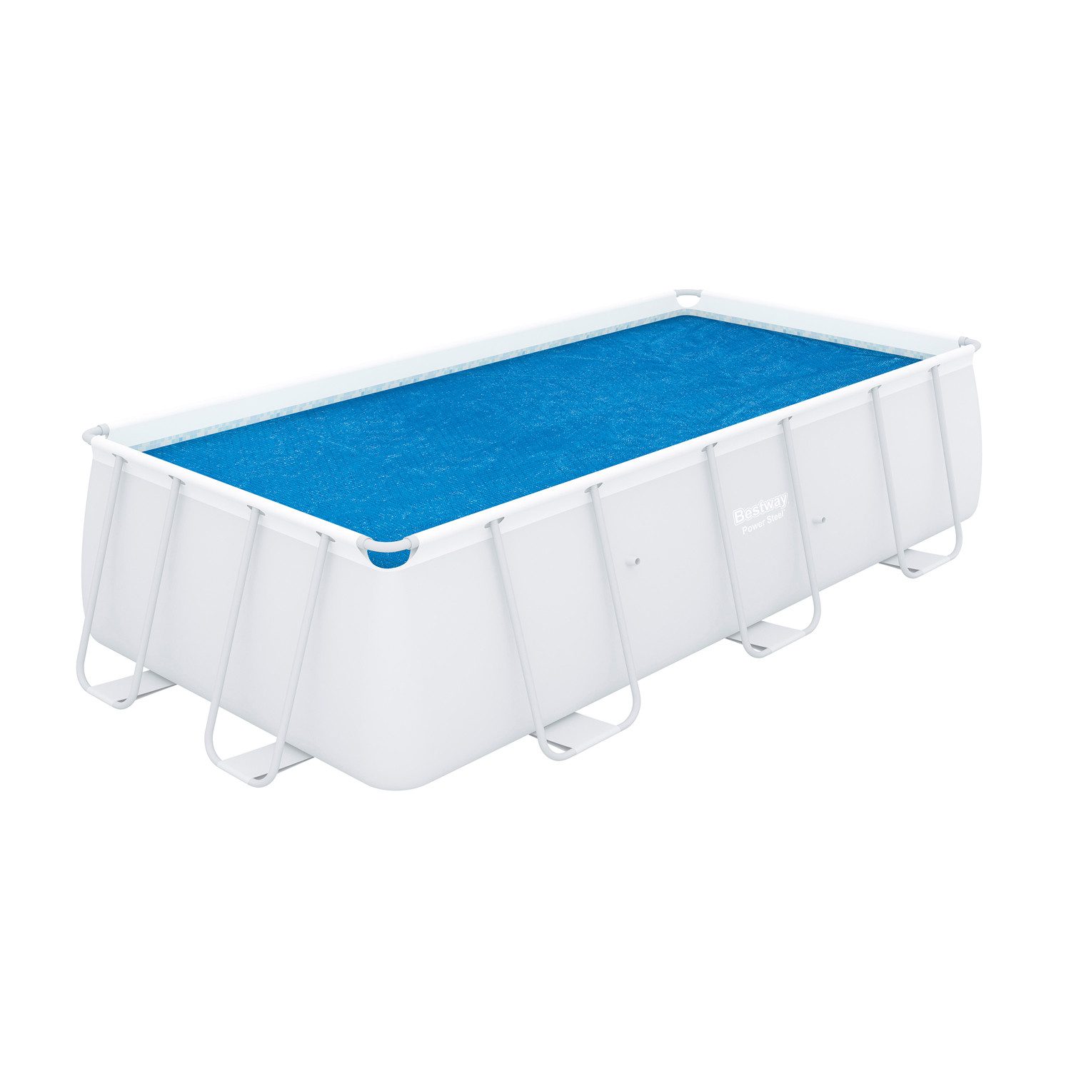 Tauchpumpe PE 380 x 180 cm, blau, eckig