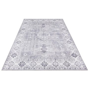 Teppich Vintage Teppich Gratia Graphitgrau, NOURISTAN, rechteckig, Höhe: 5 mm