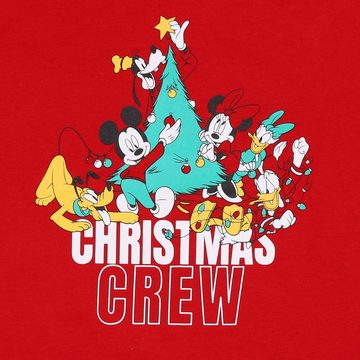 Sarcia.eu Schlafanzug Mickey Maus und Freunde Disney Weihnachtspyjama für Kinder, 5-6 Jahre