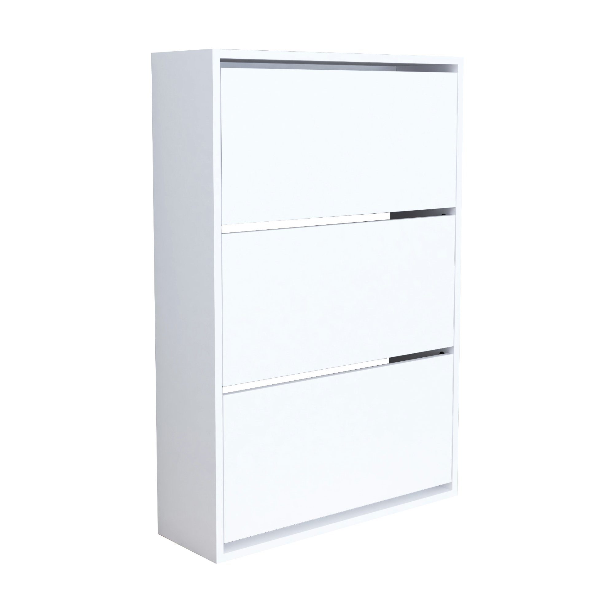 en.casa Schuhschrank »Aurskog« mit Kipptüren 110x735x24cm günstig online kaufen
