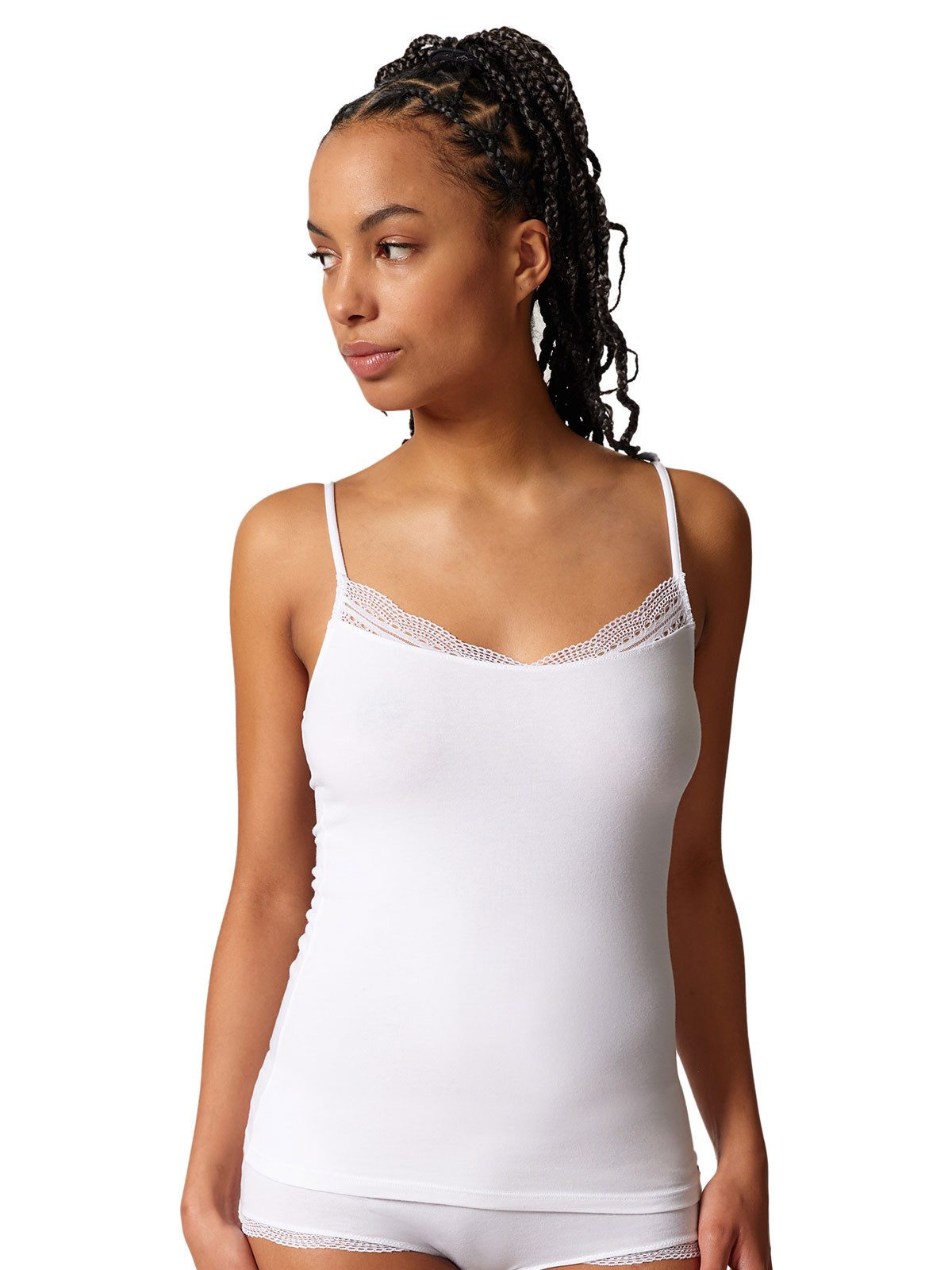 Skiny Achseltop Damen Spaghettishirt Classicotton (Stück, 1-St) - günstig online kaufen