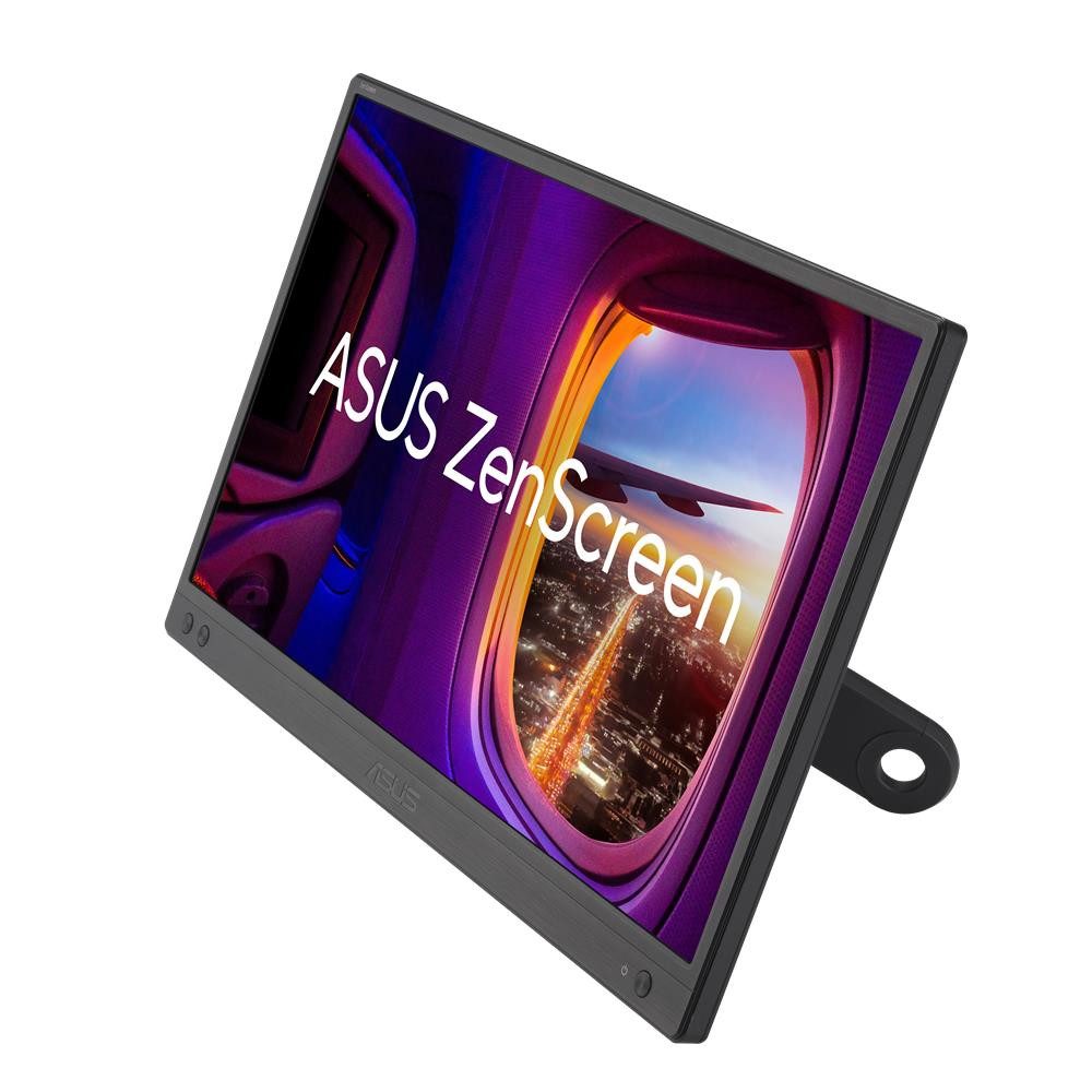 Asus ZenScreen MB166CR Portabler Monitor (39,6 cm/16 ", 1920 x 1080 px, Full HD, 5 ms Reaktionszeit, 60 Hz, IPS, 16 Zoll FHD IPS USB C tragbar Eye Care)