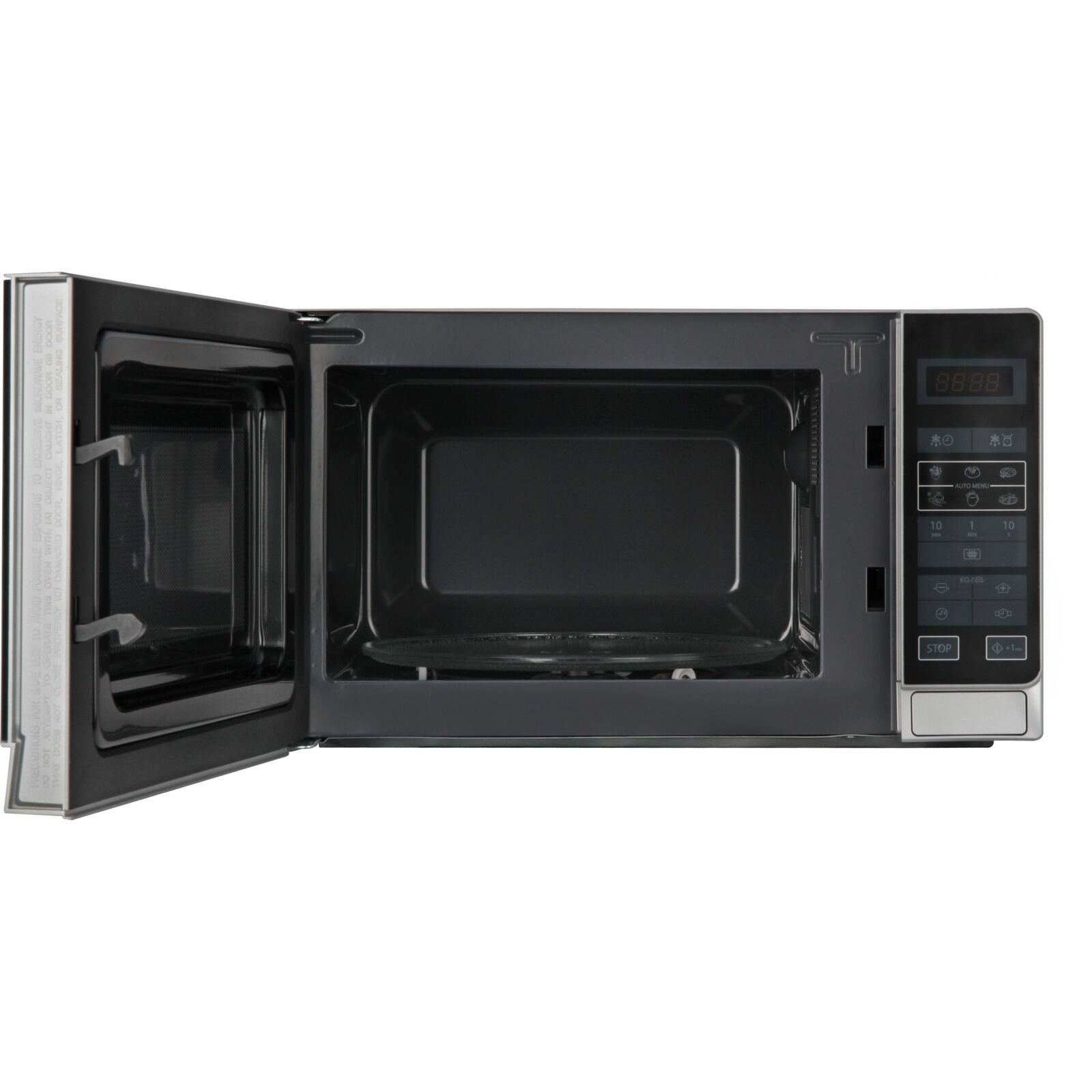 Sharp Mikrowelle, Mikrowellen-/Backofenfunktionen, Touchscreen, Tipptasten, Drucktasten