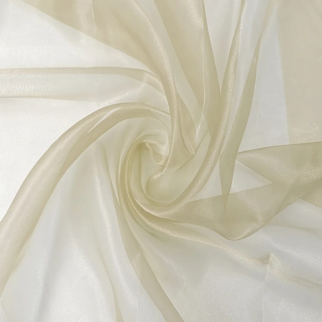 Event Kauf Stoff Organza Crystal Stoff Meterware, Breite 150 cm