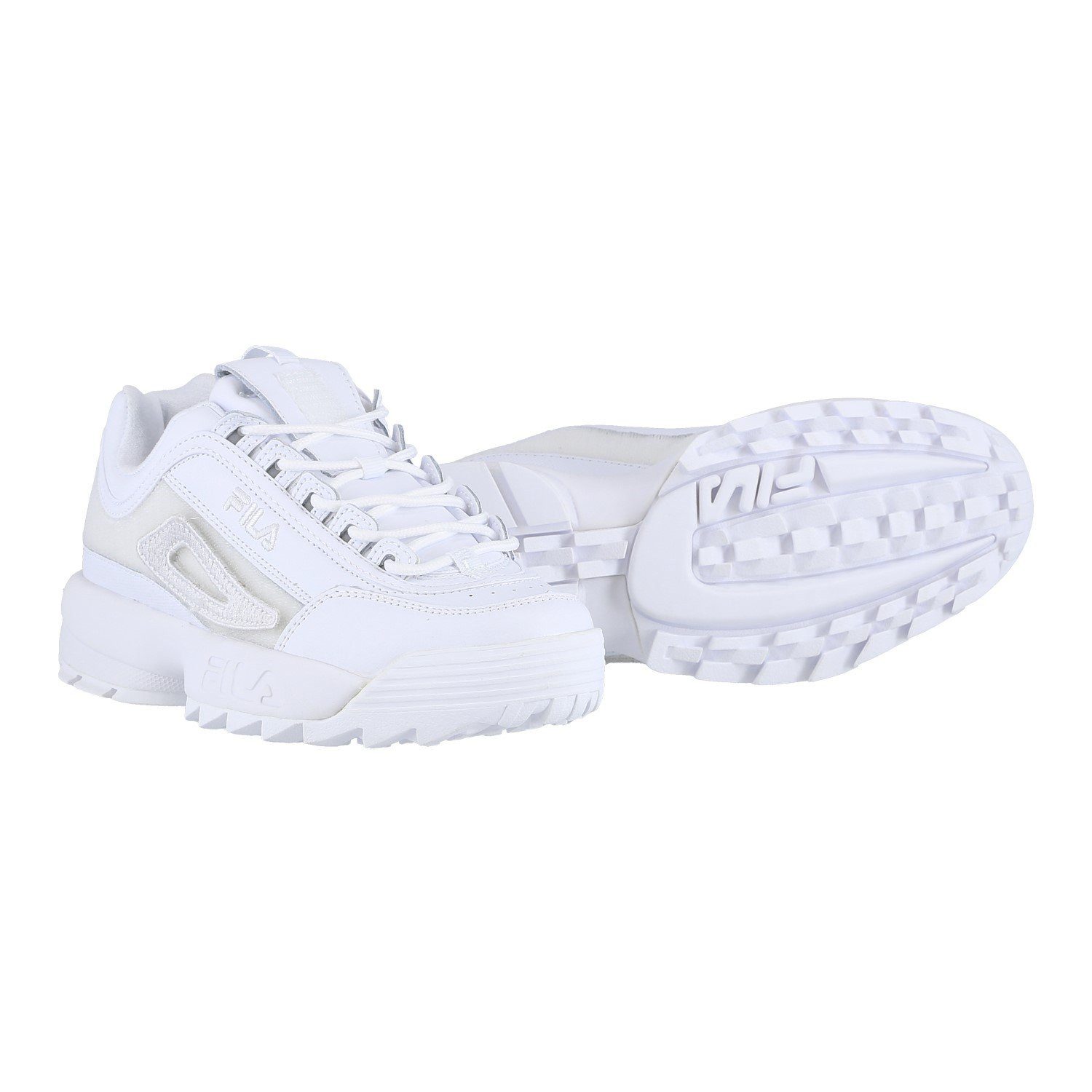Fila Disruptor II Patches weiss Damen Sneaker günstig online kaufen