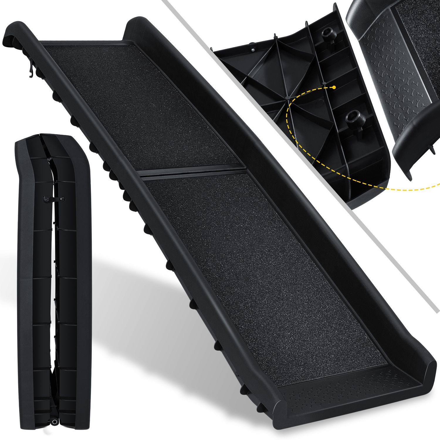 KESSER Hunderampe, Hunderampe Hundetreppe Hundeautorampe Auto klappbar günstig online kaufen