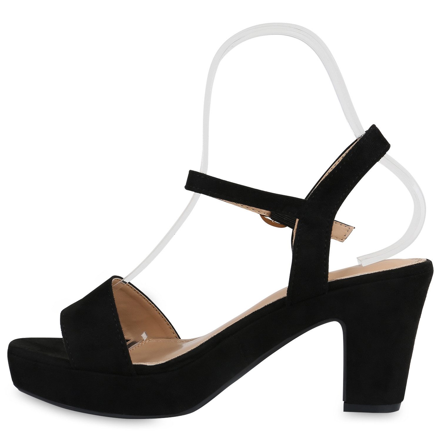 VAN HILL 821335 Plateausandaletten Schuhe günstig online kaufen