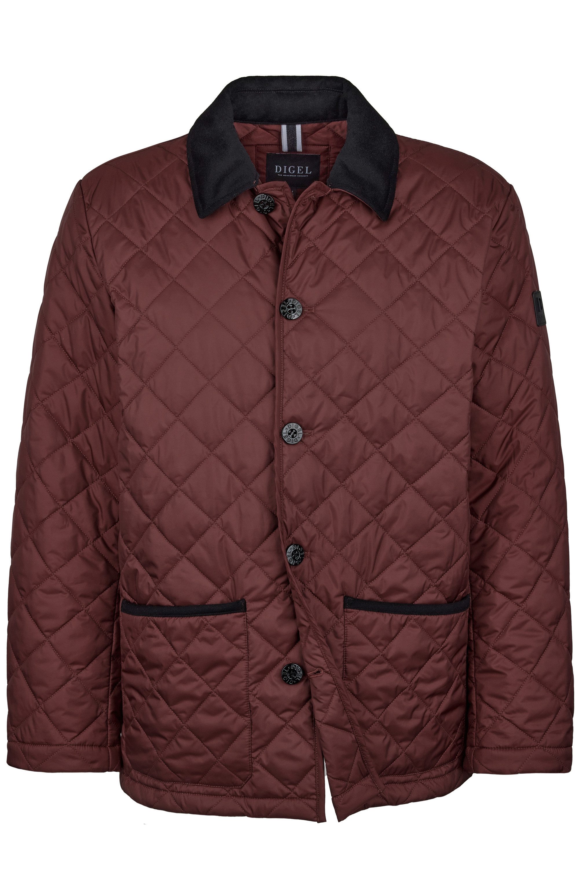 Digel Winterjacke Dalton (1-St) Sorona® Wattierung, wasserabweisend, Kragen aus wasserdichter Wolle