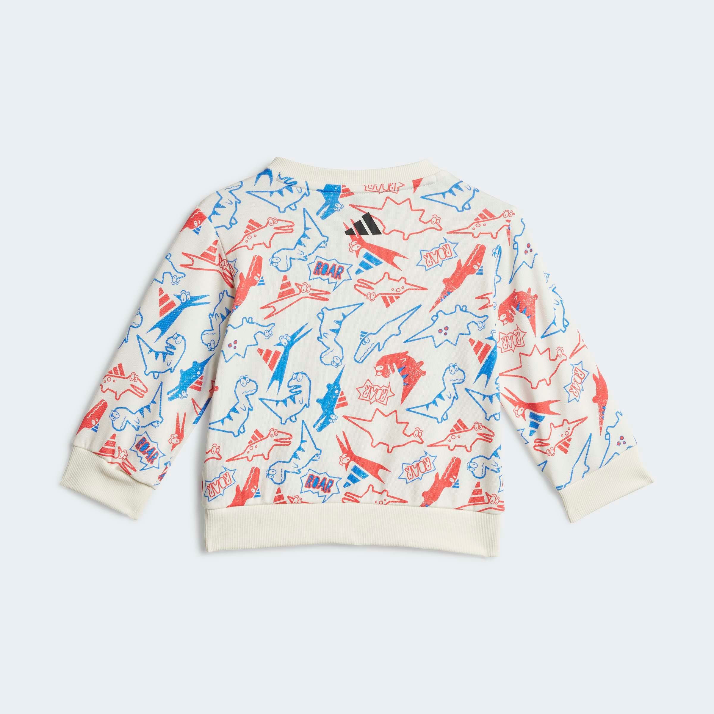 adidas Sportswear Trainingsanzug SEASONAL ESSENTIALS ADIRAPTOR FRENCH TERRY JOGGER-SET KINDER (2-tlg), für Babys, zweiteiliges Set, aus French-Terry-Material