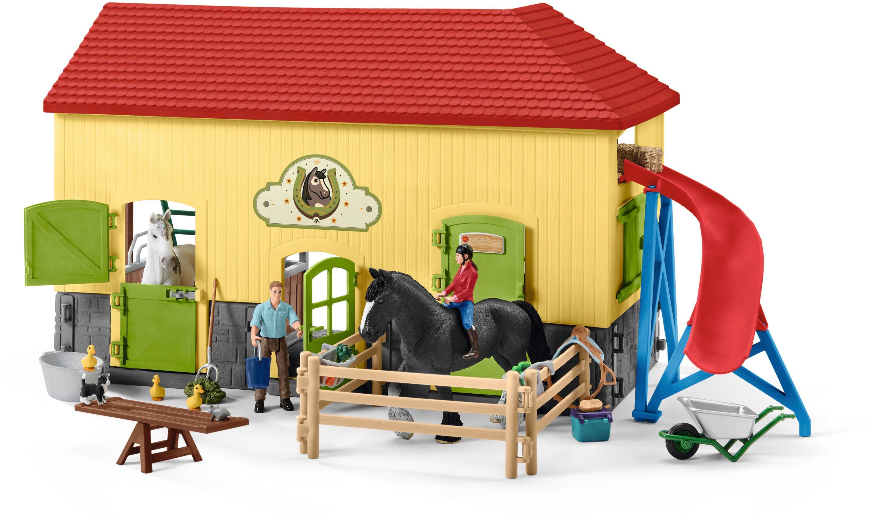 Schleich® Spielwelt FARM WORLD, Pferdestall (42485)