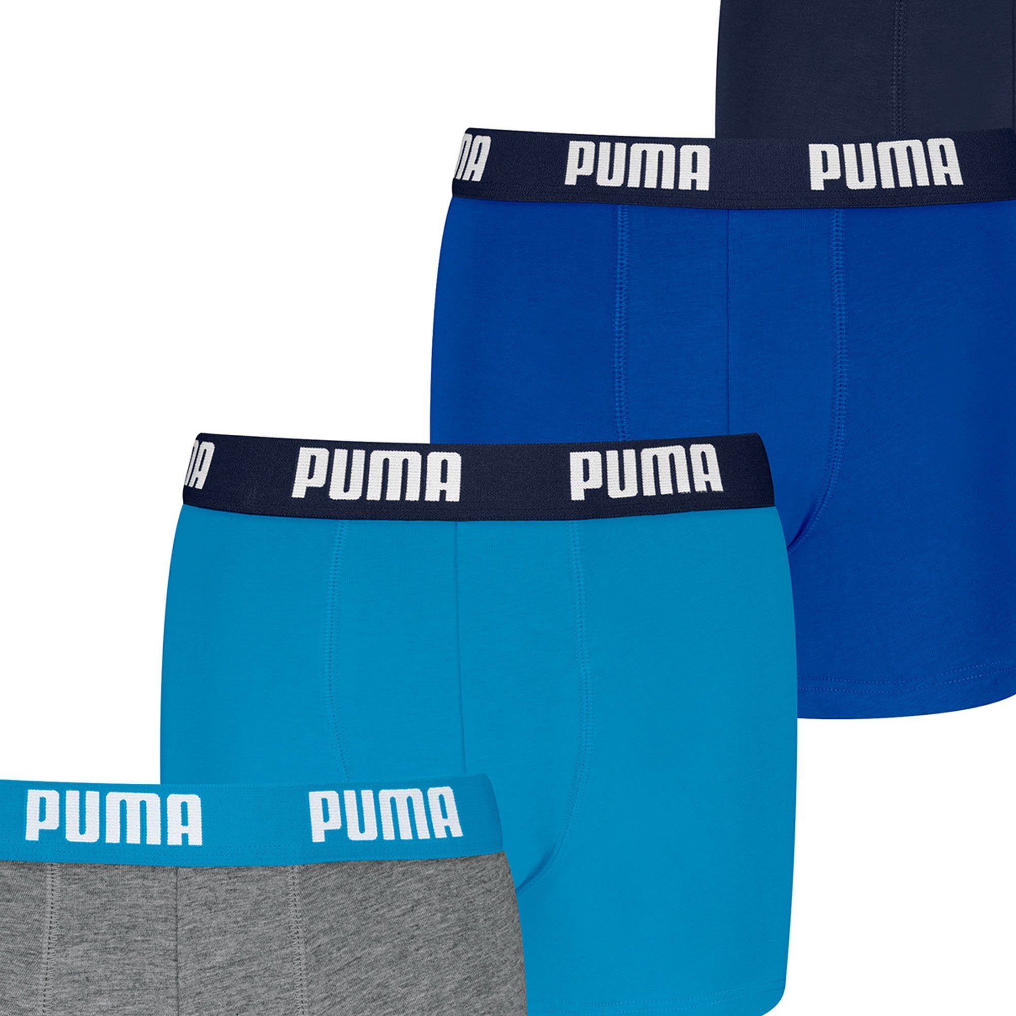PUMA Boxer Jungen Boxershort 8er Pack Baumwolle (Packung, 8er Pack)