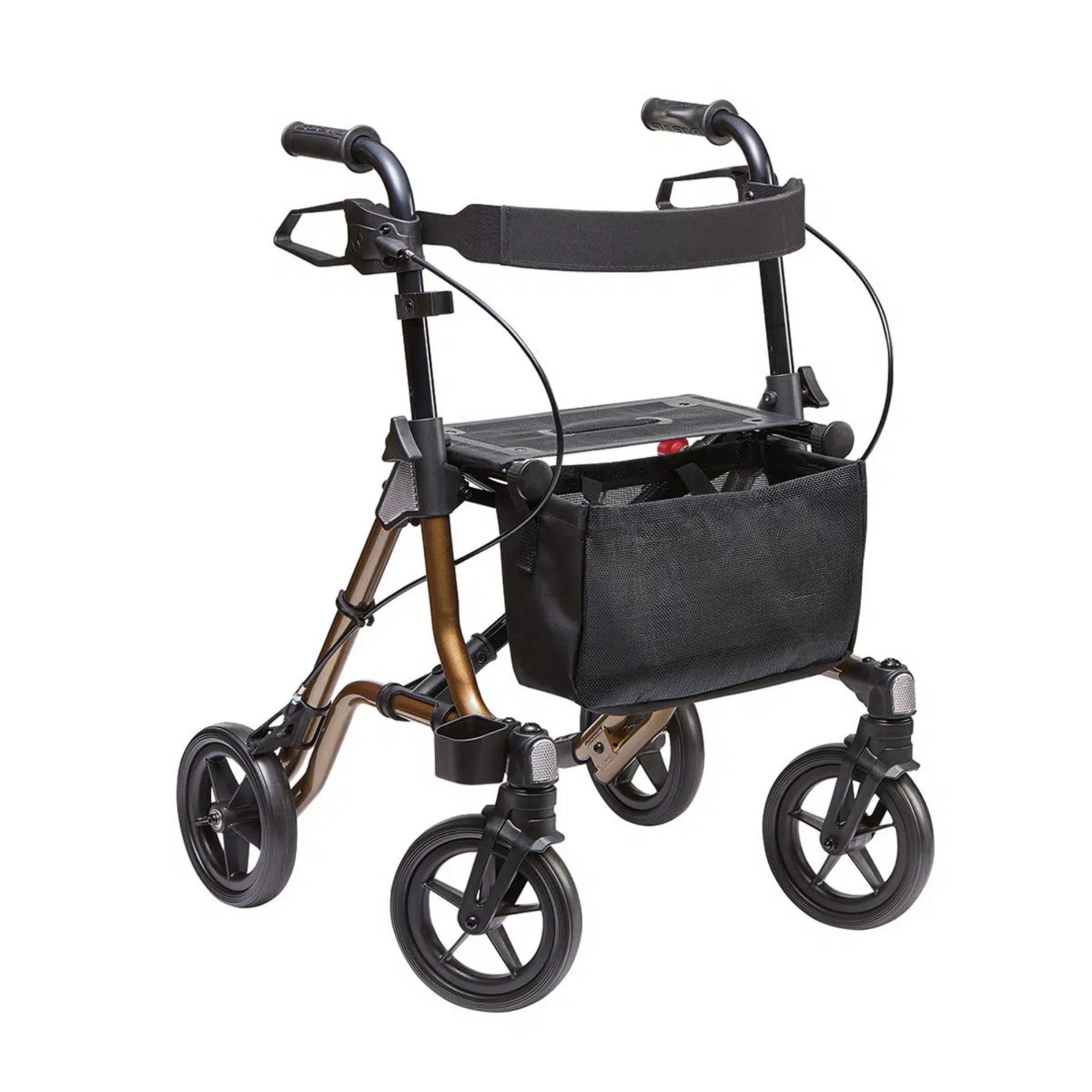 Dietz Rehab Rollator TAiMA S-GT - Leichtgewicht-Rollator – Nur 5,3 kg - bis 150 kg, Sitzhöhe 51 cm