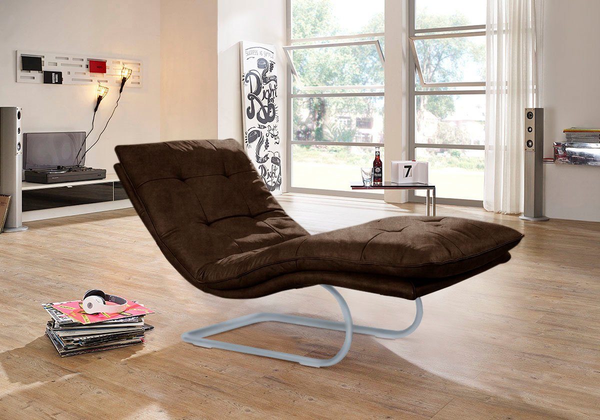 W.SCHILLIG Relaxliege daily dreams, in Waffelkissen-Optik, günstig online kaufen