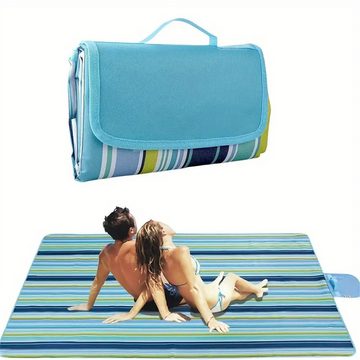 Picknickdecke 1 Stück Großer Outdoor-Picknickteppich(150x200cm), RefinedFlare, Sanddicht Und Wasserdichte Tragbare Strandmatte