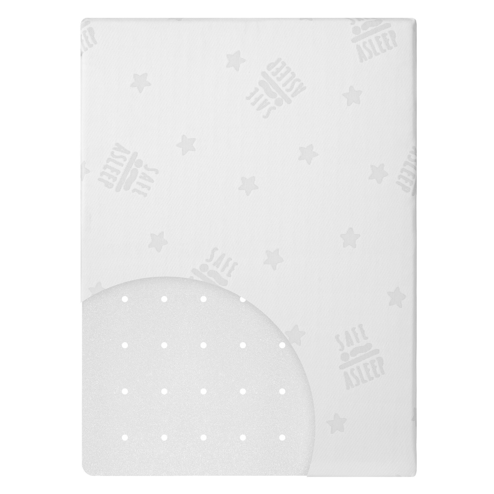 Laufgitter-Matratze safe asleep®, roba®, 4 cm hoch, für 6-eckige Laufgitter