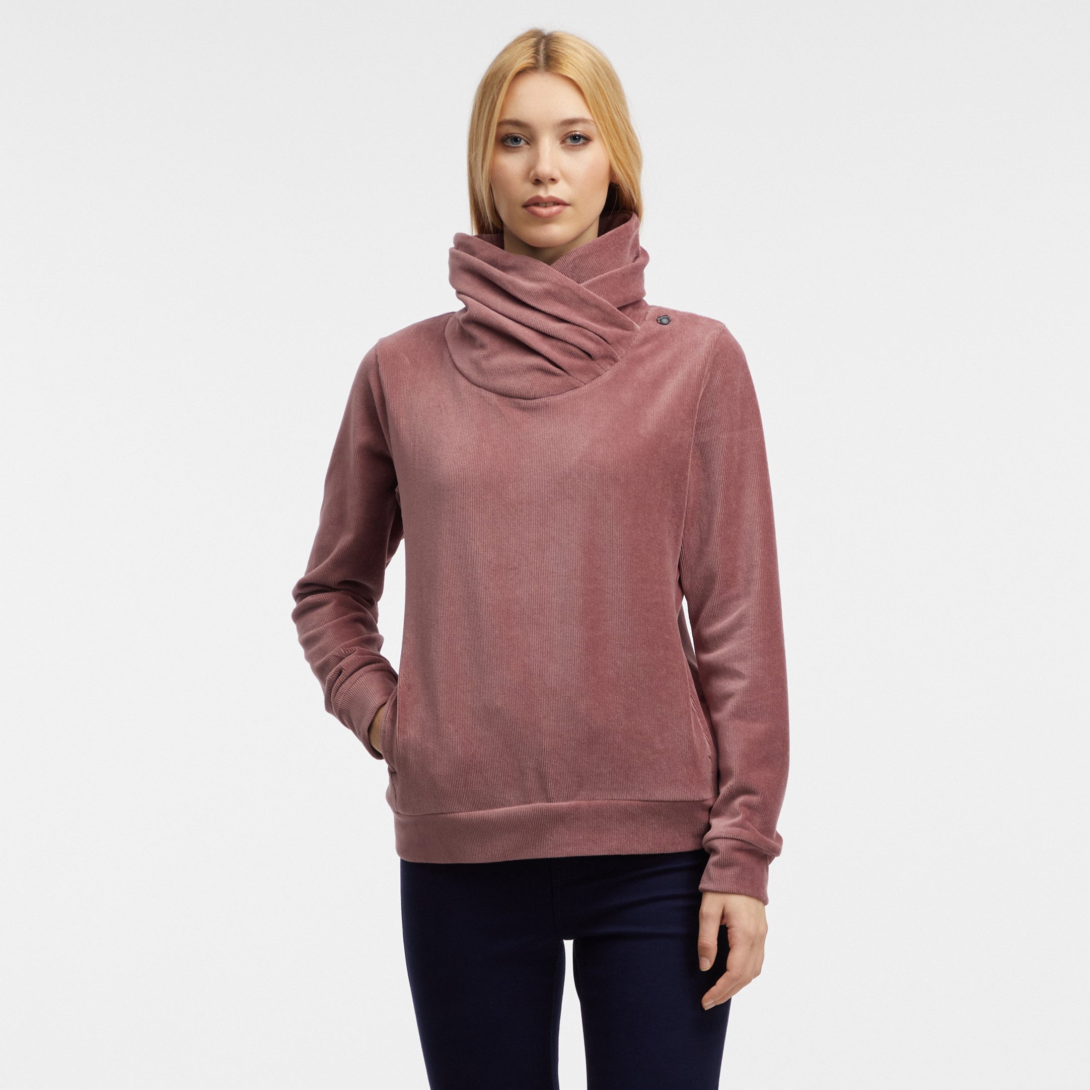 Ragwear Sweatshirt ANABELKA CORDUROY in gerippter günstig online kaufen