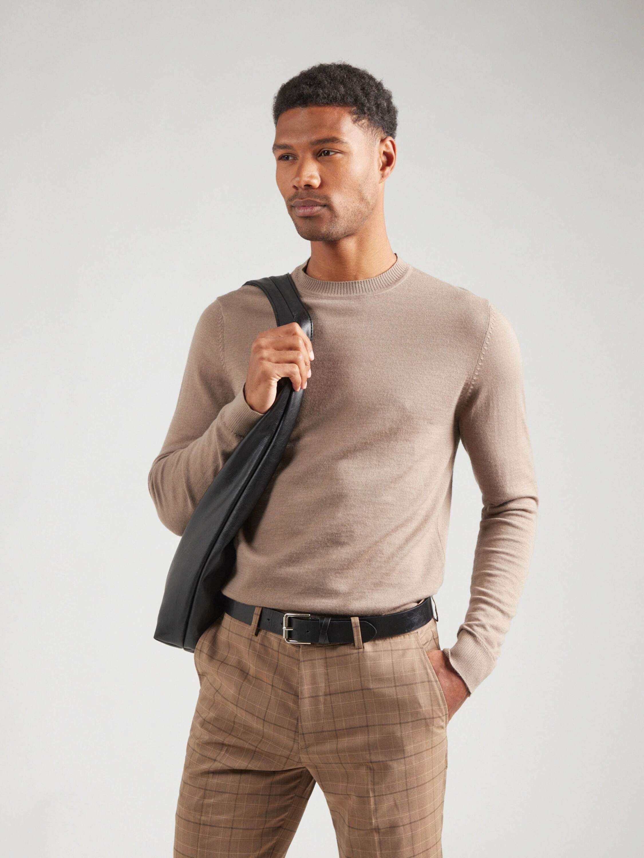 Selected Rundhalspullover SLHTOWN (1-tlg)