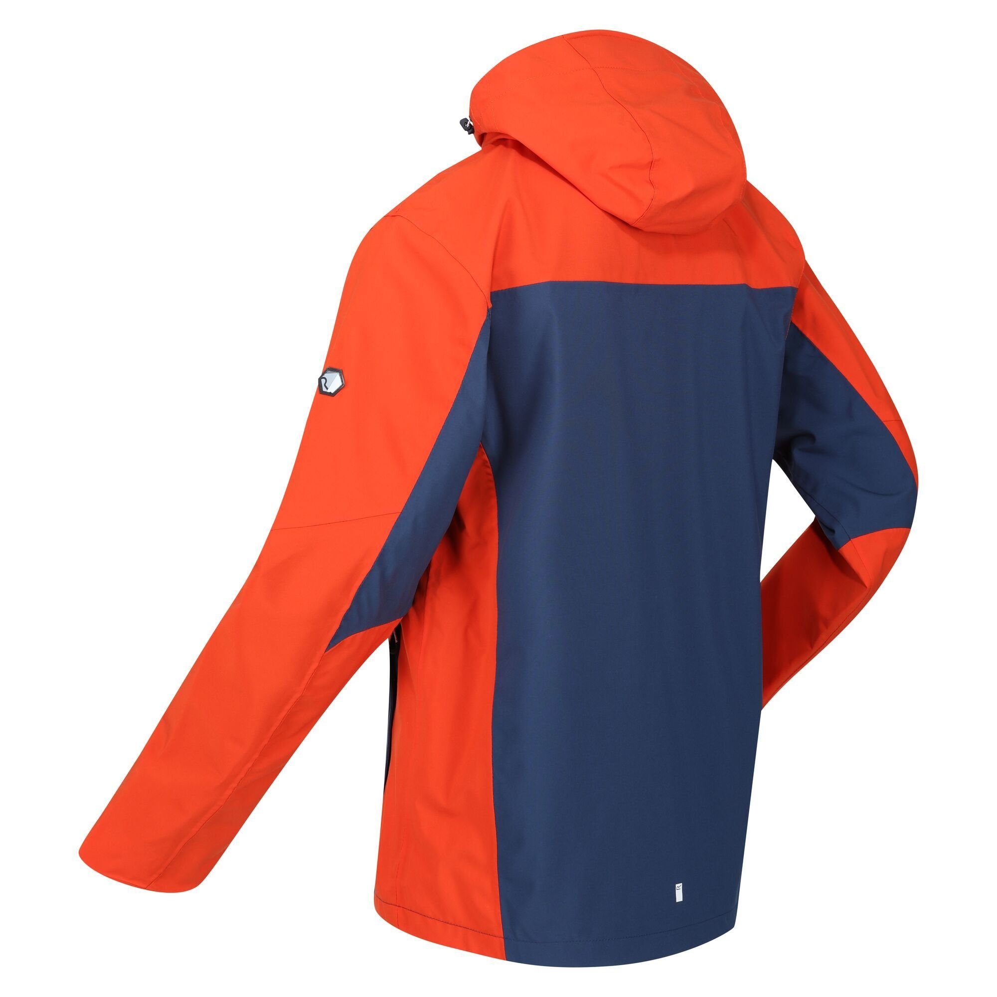 Kapuze mit Admrl/RustyO Herren, wasserdicht, Outdoorjacke Birchdale Regatta für