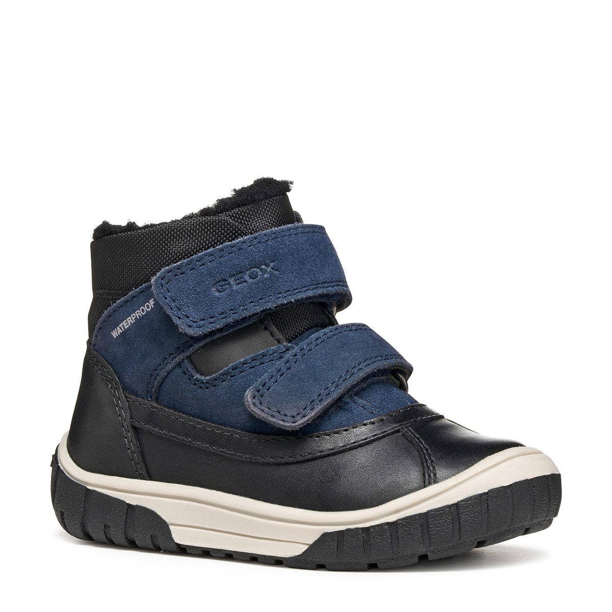 Geox GEOX OMAR, Warmfutter, Blau, Kinder Winterstiefel