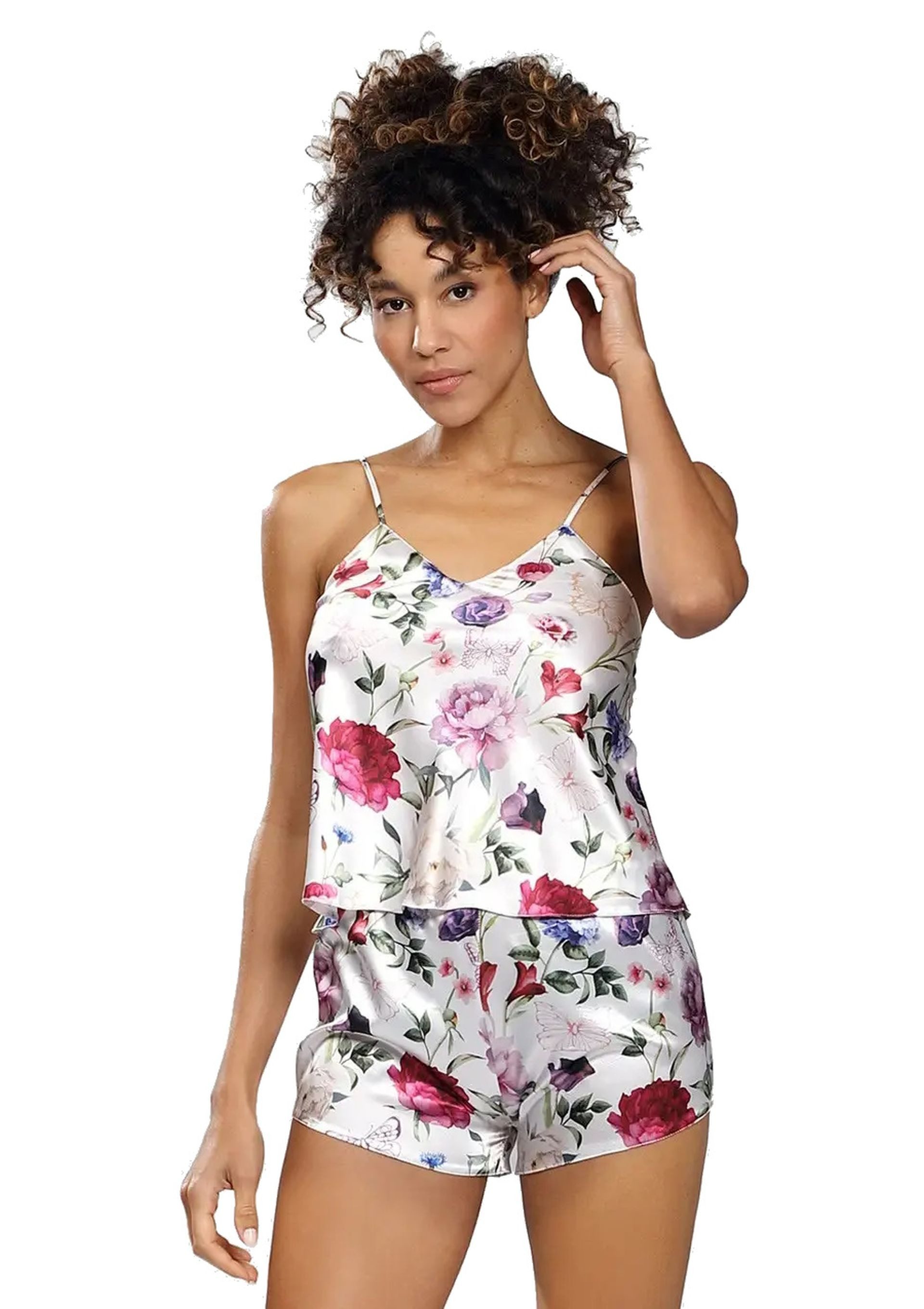 DKaren Pyjama Damen Satin Schlafanzug Kurz günstig online kaufen