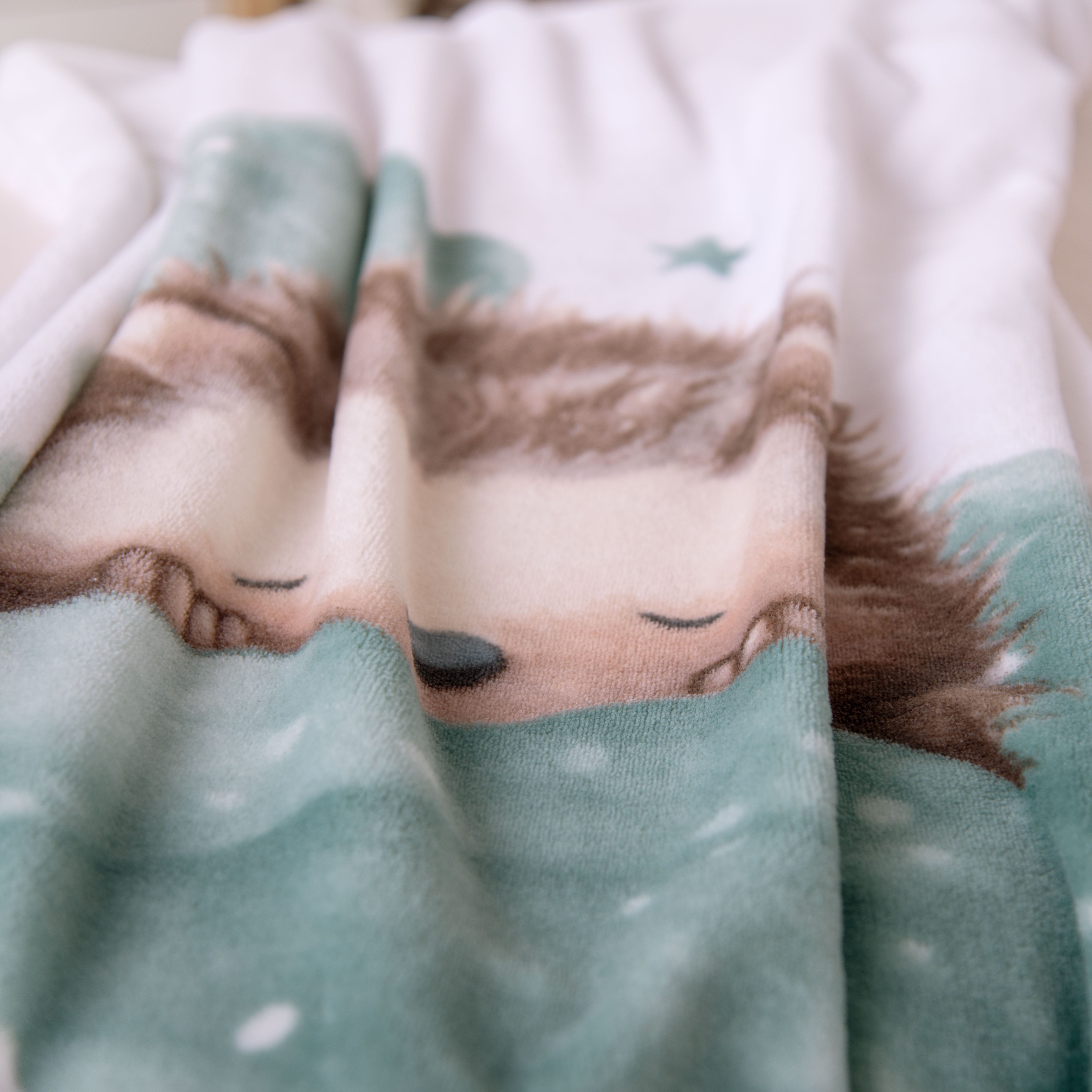 Babydecke babybest Kleiner Igel, Baby Best, niedliches Motiv günstig online kaufen