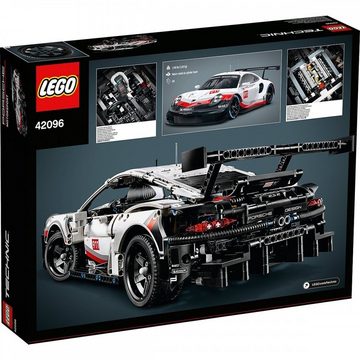 LEGO® Konstruktions-Spielset 42096 Technic Porsche 911 RSR, Konstruktionsspielzeug, 1580 -teilig