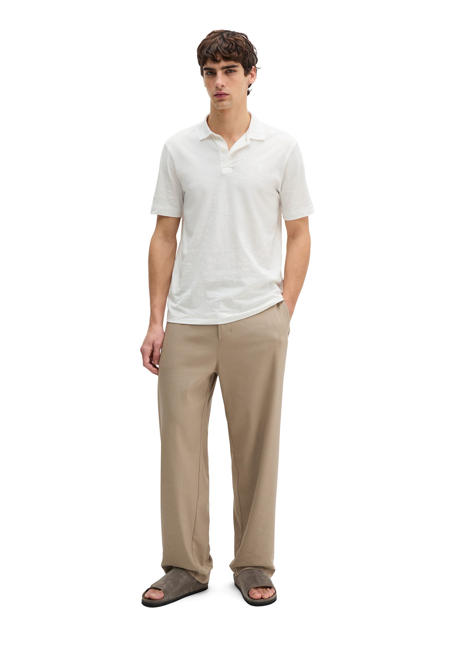 Marc O'Polo Poloshirt aus weicher Bio-Baumwolle – Bild 5 von 5