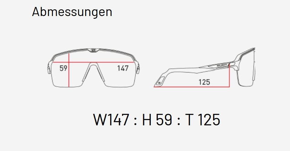 Rudy Project Sonnenbrille Rudy Project Spinshield Air RP Optics Sonnenbrille